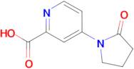 4-(2-oxopyrrolidin-1-yl)pyridine-2-carboxylic acid