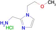 [1-(2-methoxyethyl)-1H-imidazol-2-yl]methanamine hydrochloride