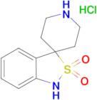 1H-spiro[2,1-benzothiazole-3,4'-piperidine] 2,2-dioxide hydrochloride (1:1)