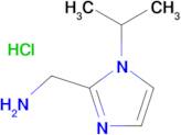 1-[1-(propan-2-yl)-1H-imidazol-2-yl]methanamine hydrochloride (1:1)