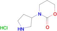 3-(pyrrolidin-3-yl)-1,3-oxazinan-2-one hydrochloride