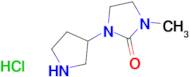 1-methyl-3-(pyrrolidin-3-yl)imidazolidin-2-one hydrochloride