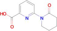 6-(2-oxopiperidin-1-yl)pyridine-2-carboxylic acid