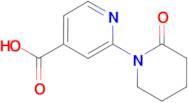 2-(2-oxopiperidin-1-yl)pyridine-4-carboxylic acid