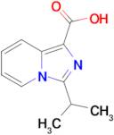 3-(propan-2-yl)imidazo[1,5-a]pyridine-1-carboxylic acid