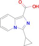 3-cyclopropylimidazo[1,5-a]pyridine-1-carboxylic acid