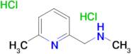 methyl[(6-methylpyridin-2-yl)methyl]amine dihydrochloride