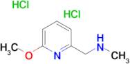 [(6-methoxypyridin-2-yl)methyl](methyl)amine dihydrochloride