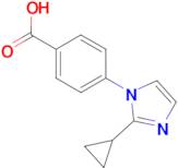 4-(2-cyclopropyl-1H-imidazol-1-yl)benzoic acid