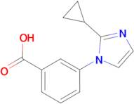 3-(2-cyclopropyl-1H-imidazol-1-yl)benzoic acid
