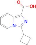 3-cyclobutylimidazo[1,5-a]pyridine-1-carboxylic acid