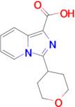 3-(oxan-4-yl)imidazo[1,5-a]pyridine-1-carboxylic acid