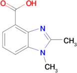 1,2-dimethyl-1H-1,3-benzodiazole-4-carboxylic acid