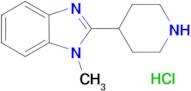 1-methyl-2-(piperidin-4-yl)-1H-1,3-benzodiazole hydrochloride