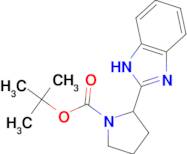 tert-butyl 2-(1H-1,3-benzodiazol-2-yl)pyrrolidine-1-carboxylate