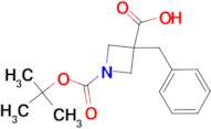 3-benzyl-1-[(tert-butoxy)carbonyl]azetidine-3-carboxylic acid