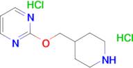 2-[(piperidin-4-yl)methoxy]pyrimidine dihydrochloride