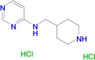 N-[(Piperidin-4-yl)methyl]pyrimidin-4-amine dihydrochloride