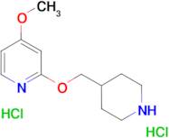 4-Methoxy-2-[(piperidin-4-yl)methoxy]pyridine dihydrochloride