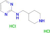 N-[(piperidin-4-yl)methyl]pyrimidin-2-amine dihydrochloride