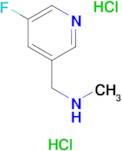 [(5-fluoropyridin-3-yl)methyl](methyl)amine dihydrochloride