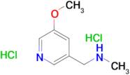 [(5-methoxypyridin-3-yl)methyl](methyl)amine dihydrochloride