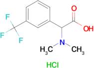 2-(dimethylamino)-2-[3-(trifluoromethyl)phenyl]acetic acid hydrochloride