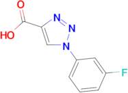 1-(3-fluorophenyl)-1H-1,2,3-triazole-4-carboxylic acid