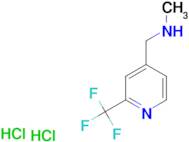 Methyl({[2-(trifluoromethyl)pyridin-4-yl]methyl})amine dihydrochloride