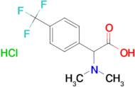 2-(Dimethylamino)-2-[4-(trifluoromethyl)phenyl]acetic acid hydrochloride