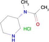 N-Methyl-N-[(3S)-piperidin-3-yl]acetamide hydrochloride