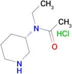 N-Ethyl-N-[(3S)-piperidin-3-yl]acetamide hydrochloride