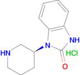 1-[(3S)-Piperidin-3-yl]-2,3-dihydro-1H-1,3-benzodiazol-2-one hydrochloride