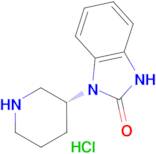1-[(3R)-Piperidin-3-yl]-2,3-dihydro-1H-1,3-benzodiazol-2-one hydrochloride