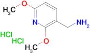 1-(2,6-Dimethoxypyridin-3-yl)methanamine dihydrochloride