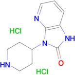 3-(Piperidin-4-yl)-1H,2H,3H-imidazo[4,5-b]pyridin-2-one dihydrochloride