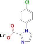 Lithium(1+) 1-(4-chlorophenyl)-1H-imidazole-2-carboxylate