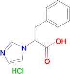 2-(1H-imidazol-1-yl)-3-phenylpropanoic acid hydrochloride