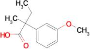 2-(3-Methoxyphenyl)-2-methylbutanoic acid