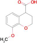 8-Methoxy-3,4-dihydro-2H-1-benzopyran-4-carboxylic acid