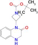 tert-Butyl 3-(2-oxo-1,2,3,4-tetrahydroquinoxalin-1-yl)azetidine-1-carboxylate