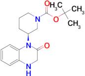 tert-Butyl (3S)-3-(2-oxo-1,2,3,4-tetrahydroquinoxalin-1-yl)piperidine-1-carboxylate