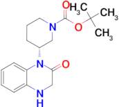 tert-Butyl (3R)-3-(2-oxo-1,2,3,4-tetrahydroquinoxalin-1-yl)piperidine-1-carboxylate