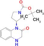 tert-Butyl (3S)-3-(2-oxo-1,2,3,4-tetrahydroquinoxalin-1-yl)pyrrolidine-1-carboxylate