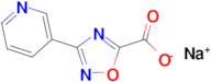Sodium 3-(pyridin-3-yl)-1,2,4-oxadiazole-5-carboxylate