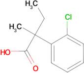 2-(2-Chlorophenyl)-2-methylbutanoic acid