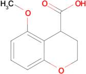 5-Methoxy-3,4-dihydro-2H-1-benzopyran-4-carboxylic acid