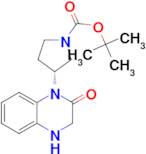 tert-Butyl (3R)-3-(2-oxo-1,2,3,4-tetrahydroquinoxalin-1-yl)pyrrolidine-1-carboxylate