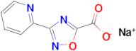 Sodium 3-(pyridin-2-yl)-1,2,4-oxadiazole-5-carboxylate