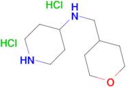 N-[(Oxan-4-yl)methyl]piperidin-4-amine dihydrochloride